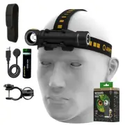 Armytek Wizard C2 Pro Max LR - 3870 Lumens Warm Light w/ Battery, holster, Bike