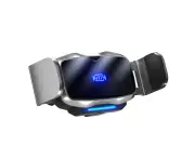 Momax D7 Mini Car Mobile Phone Electric Bracket Smart Sensor Holder -Silver