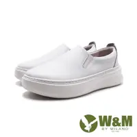 在飛比找蝦皮商城優惠-W&M(女)厚底工作休閒鞋 女鞋－白色(另有黑色)