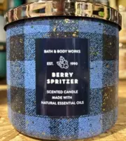 Bath & Body Works Berry Spritzer 3-Wick 14.5 Oz Candle