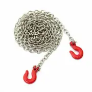 Rc Car Crawler Scale Accessory Chain with Hook For Axial Hpi rc4wd Arrma Traxxas