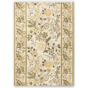NEW Morris & Co Wilhelmina Rug Linen 350x250cm