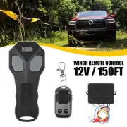 Wireless Winch Remote Control Kit DC12V Switch Handset For Ford ATV SUV Truck