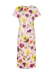 Max Mara Weekend Kim Floral-print Stretch-cotton Midi Dress - Multicoloured - 10 (UK10 / S) 10 (UK10 / S)