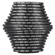 18Pcs Andoer Metal Lens Filter Stepping Step-up/ Step-down Adapter Ring Kit B9Z4