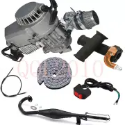 49cc 2-Stroke Motorcycle Engine Motor & Kits For Pocket/Mini ATV Dirt/Pit/Bike