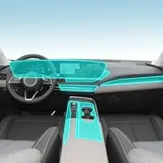 Kaecad Car Interior Film Dashboard Piano Board Shift Center Console Anti-Scratch Transparent TPU Protection Film Accessories，for Buick Electra 5 2023 (GPS Navigation)