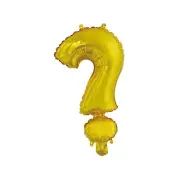 Gold ? Alphabet Foil Balloon 35cm Party Decorations Supplies AUS Stock