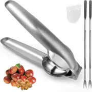Nutcracker Chestnut Clip Peeler Nut Cracker Pecan Walnut Plier Opener 304 Stainl