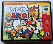 Paper Mario CASE ONLY Nintendo 64 N64 Box ANY 4+ 20% OFF A+ QUALITY