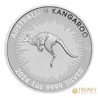 在飛比找蝦皮商城優惠-【TRUNEY貴金屬】2024澳洲袋鼠銀幣1盎司