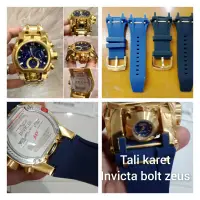 在飛比找蝦皮購物優惠-Invicta bolt 宙斯橡膠錶帶