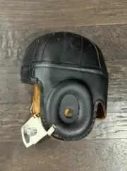 Past Time Sports Full Size Replica Helmet Handmade 100% Rich Leathers 1920-1930s