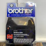 Brother 1230 Black 2 Correctable 1030 Film Ribbons Cartridge
