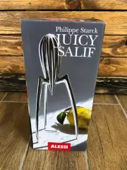 Alessi PSJS Juicy Salif Citrus Squeezer Brand New Rare Brushed Aluminum