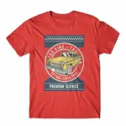 Retro vibe Taxi T-Shirt 100% Cotton Premium Tee NEW