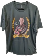 NWOT Craig Lowndes 100 Race Wins T Shirt XL Holden 888 Red Bull Lowndesy Caltex