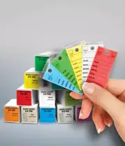 Round Corner Self-Laminating Key Tags (250 per box)