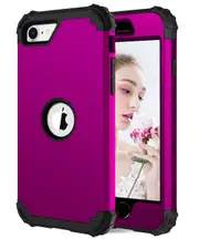 MCC Impact iPhone 16e Shockproof 3in1 Rugged Case Cover Apple iPhone16e [Purple]