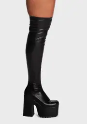 [Lamoda] Wide Fit Not Ready Thigh High Boots