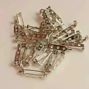 Loose 35 pieses 1 inch Craft Value Pack Pin Backs w/ Safety Clutch