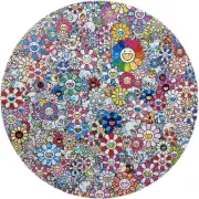 True Tonari No Zingaro: Paradise in the Flower Garden Takashi Murakami #e3a2ee