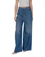 Replay Wide Leg Jeans Denim Style Women Blue Pants
