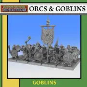 ORCS & GOBLINS: Goblin Unit by Monstrous Encounters (28mm/32mm)
