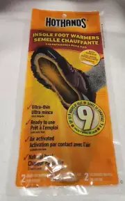 HotHands Insole Foot Warmers Air Activated Warmers Up to 9 Hours of Heat