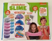 NEW Nickelodeon 4-in-1 Slime Set Super Variety Pack Cra-Z-Art Kids Fun Open Box