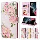 For iPhone 16E 15 14 Pro Max Plus 13 12 11 XS 8 Patterned Case Card Wallet Cover