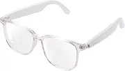 Tulbeys Smart Glasses for Women, Bluetooth 5.3, Audio & Mic, Intelligent Touch,Open-Ear Clear Sound, Remote Photography