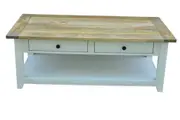 VI Newport Solid Timber 4 Drawer Coffee Table