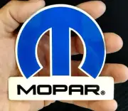 Mopar Blue Omega Inside Laser Cut Garage Man Cave Metal Magnet 4" X 3.6"