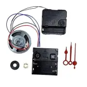 DIY Wall Clock Movement Mechanism with Hour Minute Second Hands, Wall Style E