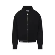 [Casablanca] Casablanca-Black Sports Tailoring Wool Jacket-Uomo 50 IT