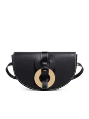 Chloé Darryl Belt Bag in Grained and Smooth Calfskin