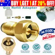 BBQ Propane Gas Regulator Refill Adapter 1Lb Cylinder Tank Coupler Heater Bottle