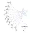 LED Star String Light Christmas Tree String Light Outdoor Decoration Light E WAS