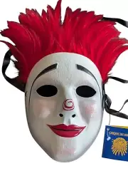 Cirque Du Soleil Quidam Mask with Original Tags Attached And Box And Bag 'Kori'