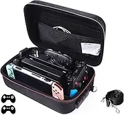Magictodoor Nintendo Switch Travel Case with Anti-theft Protective Deluxe Bag and TSA Lock
