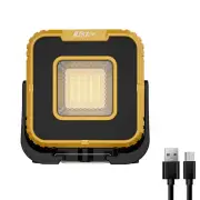 2024 1000LM Super Bright Portable LED Spotlight Camping Lamp 3000mAh LED Work Light Rechargeable Outdoor Waterproof Work