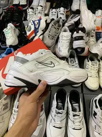 在飛比找Yahoo!奇摩拍賣優惠-【阿明運動舘】高品質Nike M2K Tekno 白色 獨立