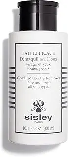 Sisley Women's Eau Efficace Gentle Make-Up Remover for Face & Eyes, All Skin Types, 10.1 Ounce