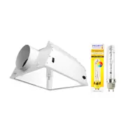 Flexstar Armour Series LEC/CMH 200MM Air-Cooled Fixture - 315W + Horti-Vision 315W Lamp