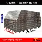 Checker Gullwing CANOPY Toolbox Aluminum 1770 1200 Full Open Truck Camp Aus