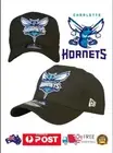 CHARLOTTE HORNETS NBA NEW ERA 9FORTY ARMY GREEN SNAPBACK A FRAME CAP HAT LA NY