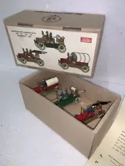PAYA JUGUETES Tin Toy -SET 3 REPLICA FIRE-ENGINES Spain- WITH COA 757/5000
