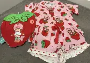 BNWT Peter Alexander Strawberry Shortcake Summer Pj Set - SIZE 2 Kids