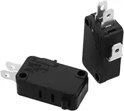 SEWACC 2Pcs Microwave Door Micro Momentary Switch Replacement Durable Precise Contact Point Safe Operation for Home Appliances Electronic Equipment